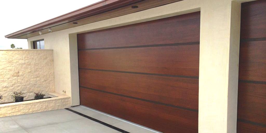 houten sectionale garagepoort @city